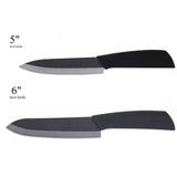 Ceramic Knife Set Black Zirconia Blade