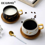 Marble Ceramic Coffee Mugs