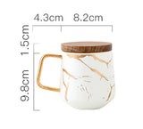 Marble Ceramic Coffee Mugs