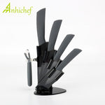 Kitchen Ceramic Knife Set + Peeler