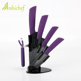 Kitchen Ceramic Knife Set + Peeler