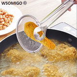 Tongs with Strainer for Frying