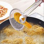 Tongs with Strainer for Frying