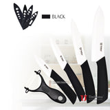 Ceramic Zirconia Knife Set + Peeler