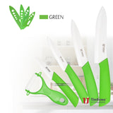 Ceramic Zirconia Knife Set + Peeler