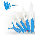 Ceramic Zirconia Knife Set + Peeler