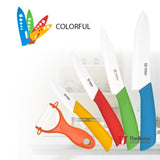 Ceramic Zirconia Knife Set + Peeler